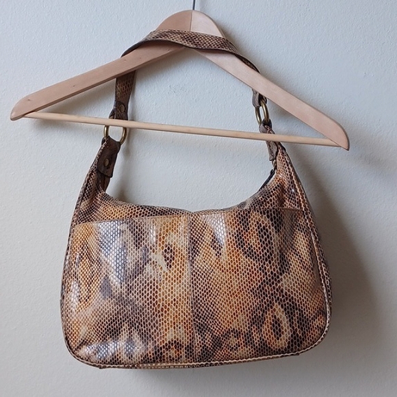 Wilson's Leather Shoulder Bag Style 30148-20 Animal Print - Picture 6 of 16